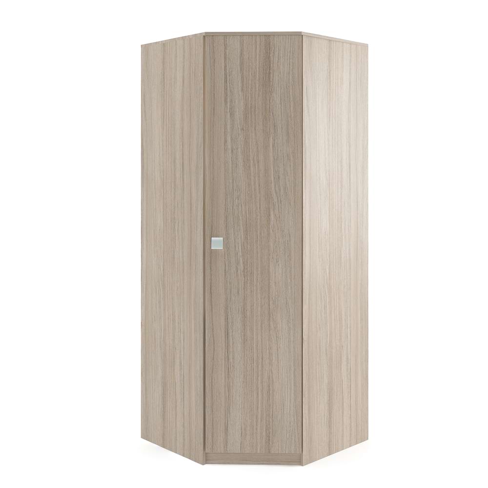 Dulap depozitare haine colt LINEA 84, A52, H200, 1U BUPO, Oak