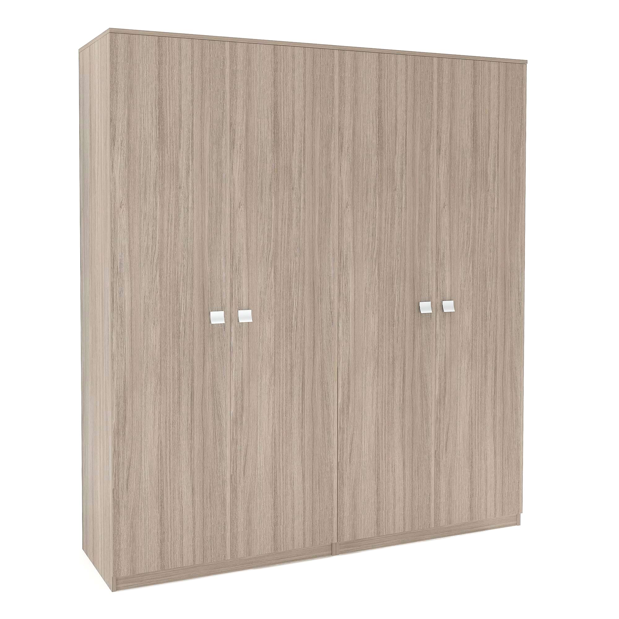 Dulap depozitare haine LINEA 180, A52, H200, 4U PO, Oak