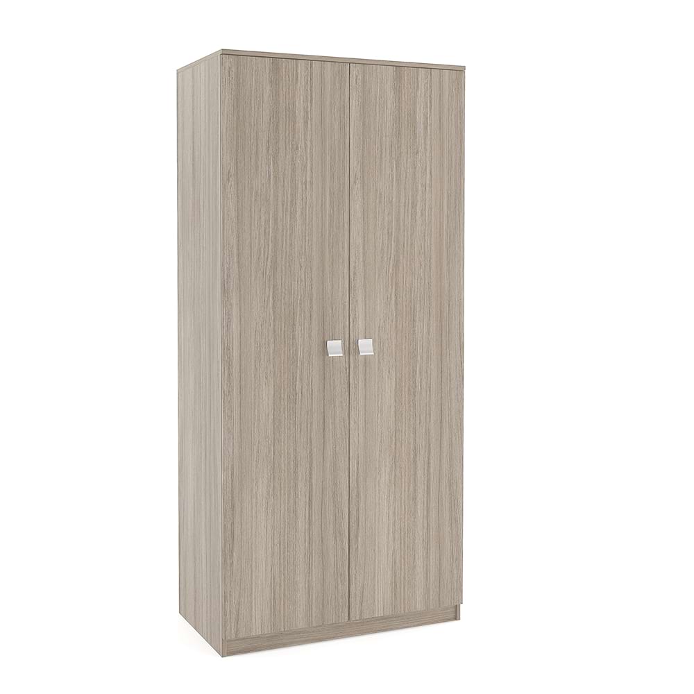 Dulap depozitare haine LINEA 90, A52, H200, 2U PO, Oak